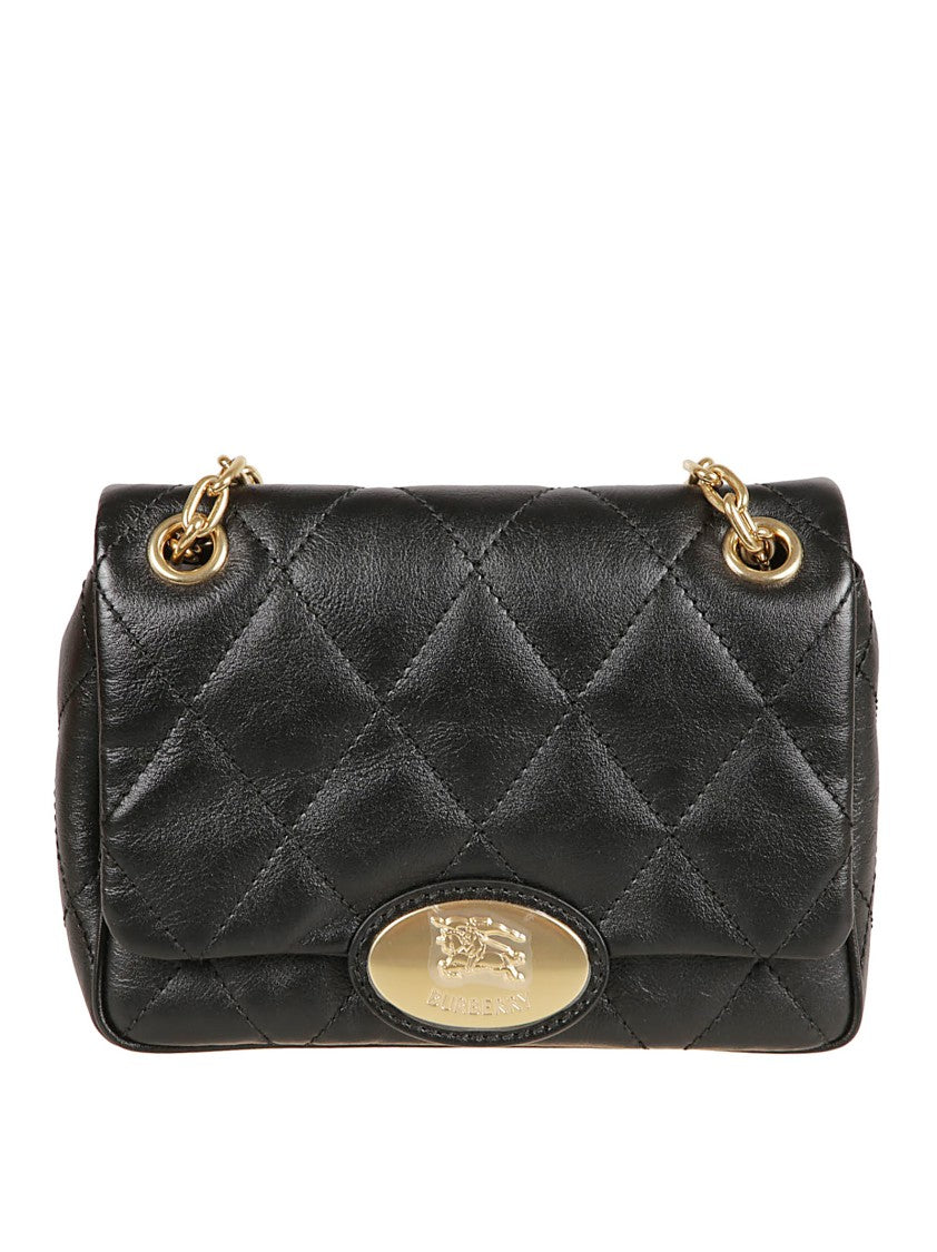Burberry Quilted Calf Leather Shoulder Bag