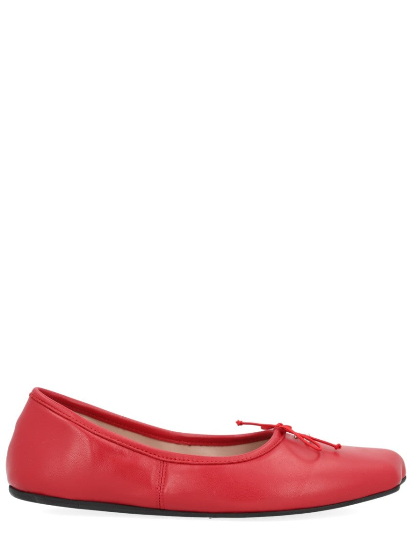 Vivienne Westwood Pointed Toe Red Flats