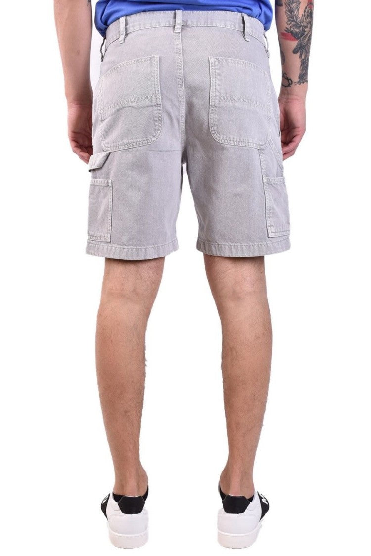Moschino Mid-Thigh Relaxed Fit Shorts Cargo Pockets