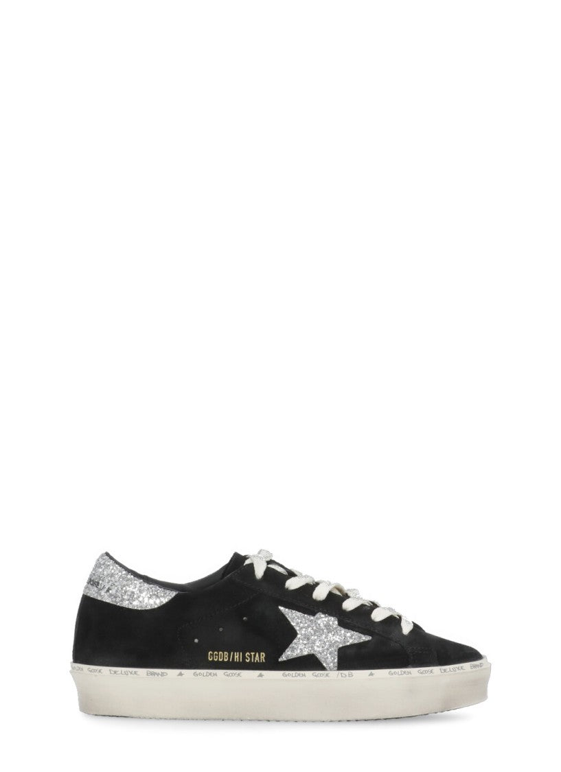 Golden Goose Black Hi Star Classic Sneakers
