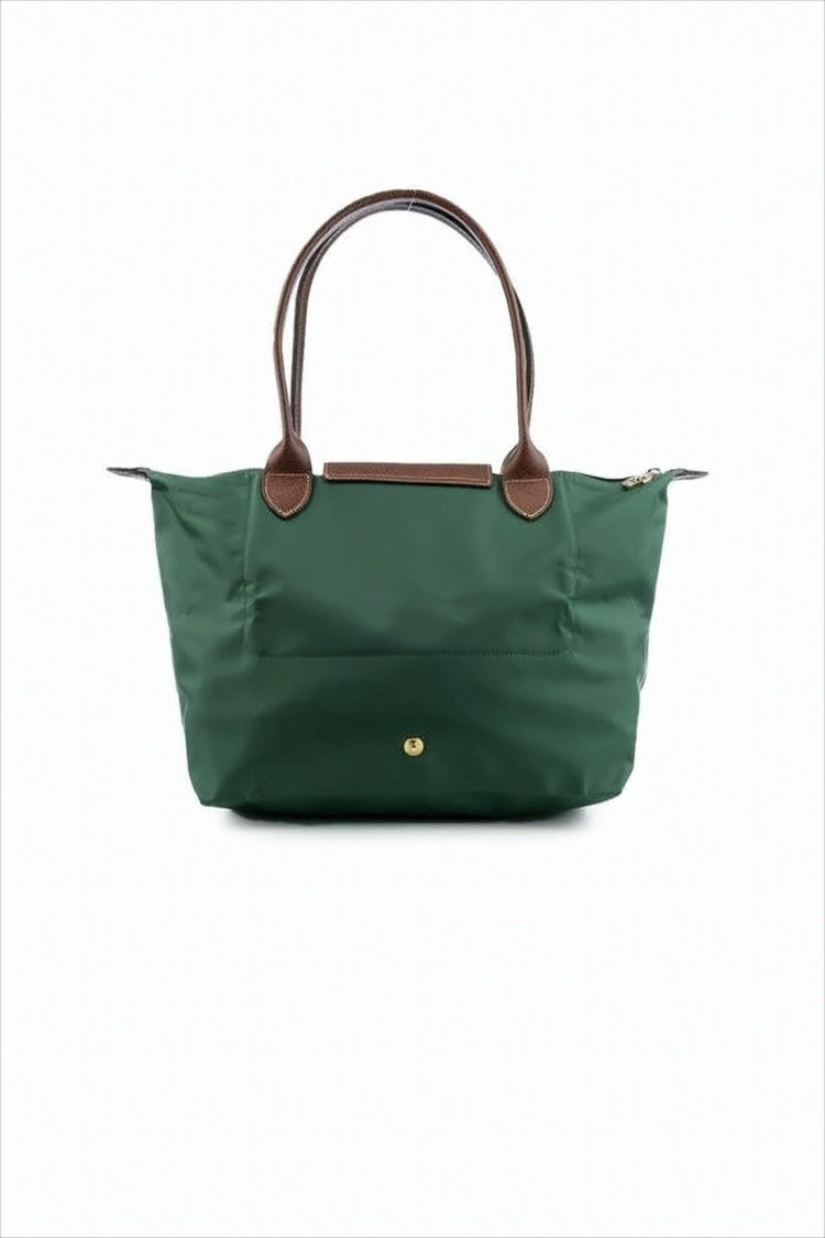 Longchamp Medium Green Tote Bag