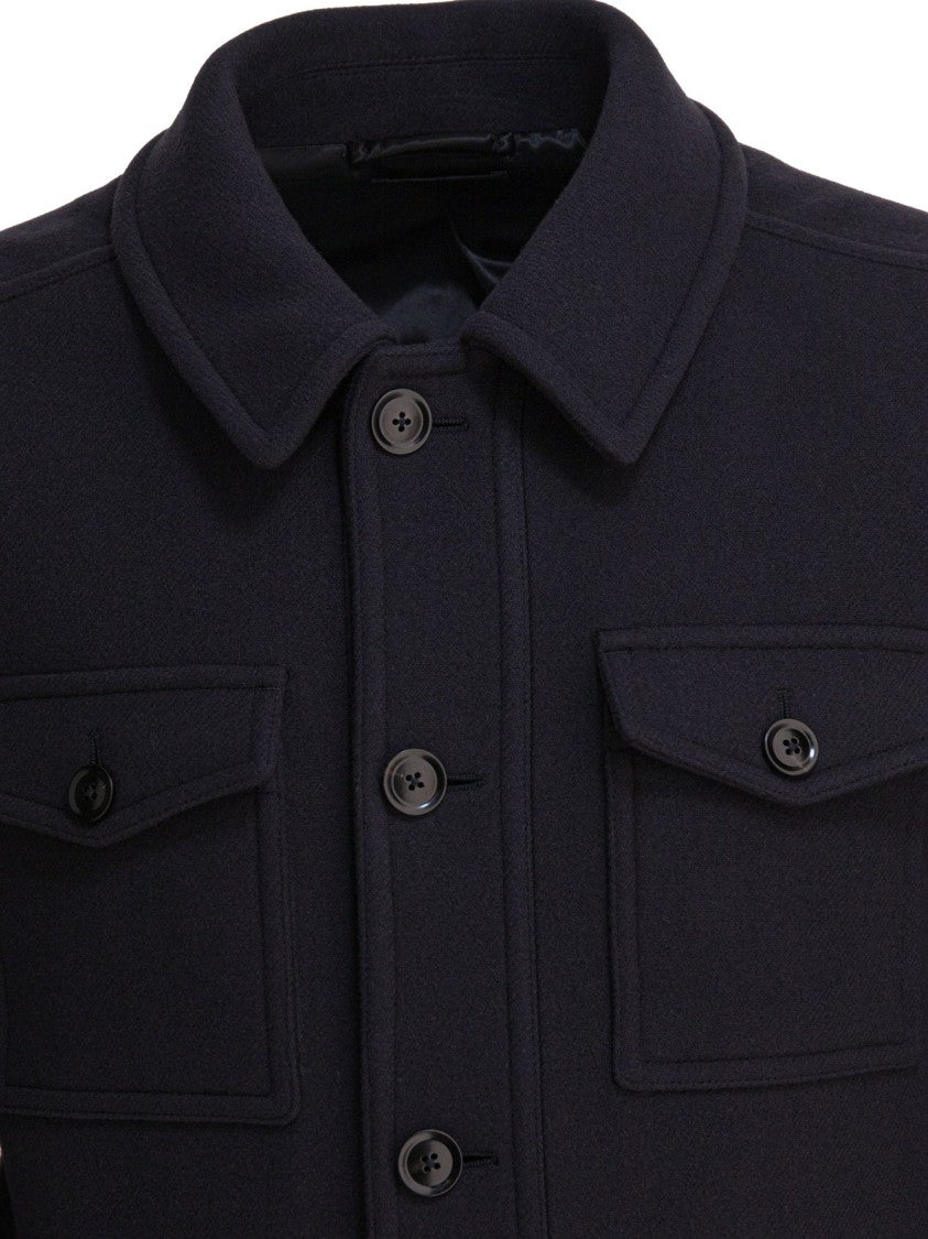 Tom Ford Double-Split Wool Coat