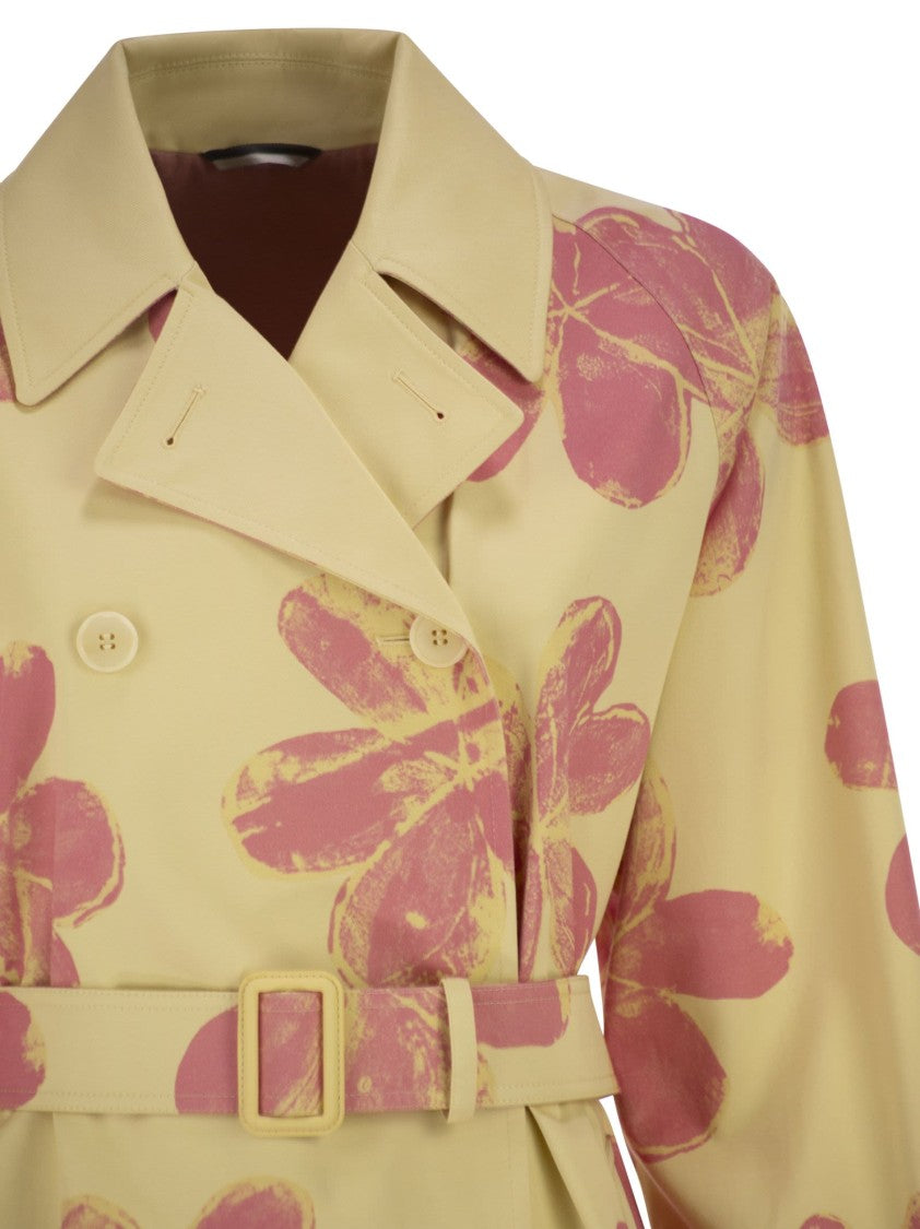 Max Mara Wksradioso - Water-Repellent Gabardine Trench Coat