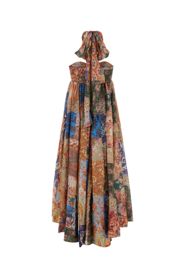 Zimmermann Printed Silk Dress