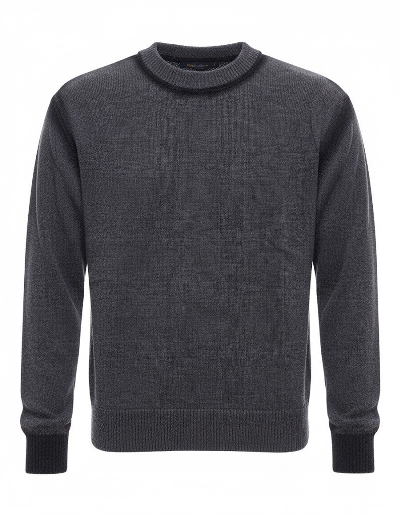 Atomofactory Black Airbrush Crewneck Sweater