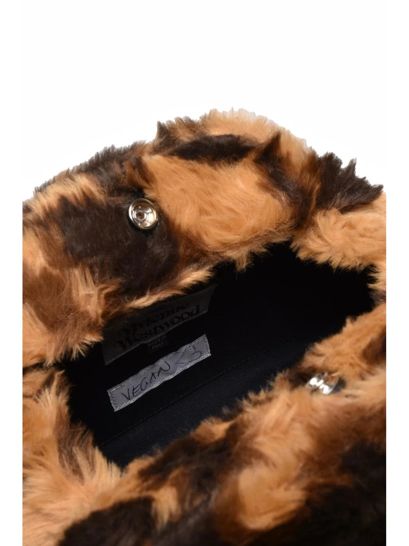 Vivienne Westwood Brown Archive Yasmine Handbag