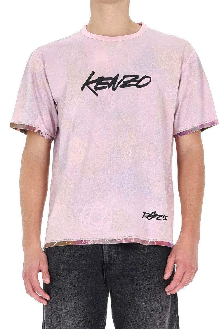 Kenzo X Futura 2000 Reversible Printed T-Shirt