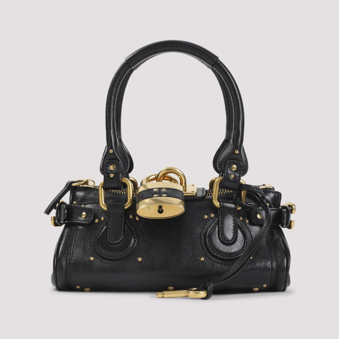 Chloé Paddington Handbag With Textured Buffalo Leather