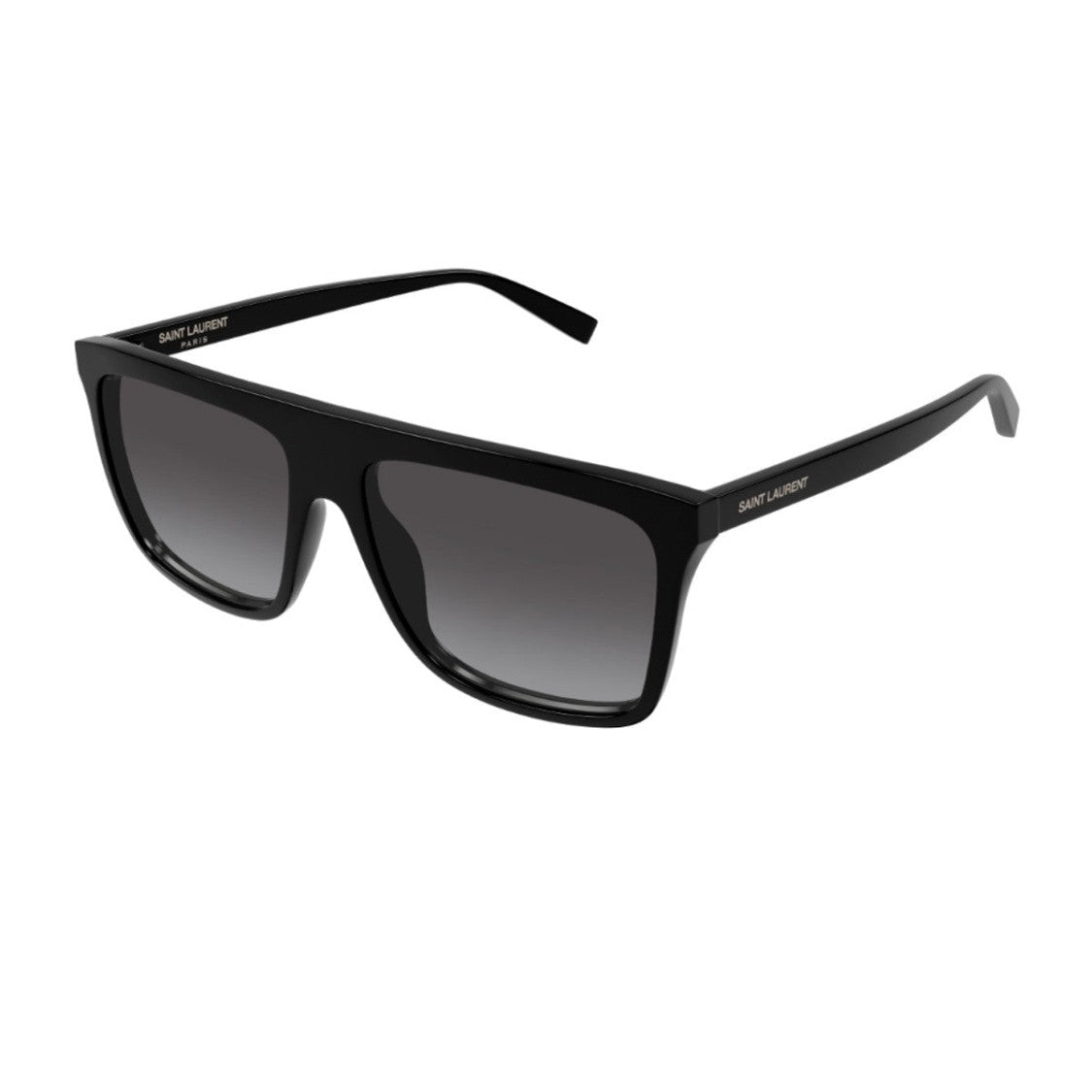 Saint Laurent Black Sl 904 Acetate Oversized Rectangular Sunglasses
