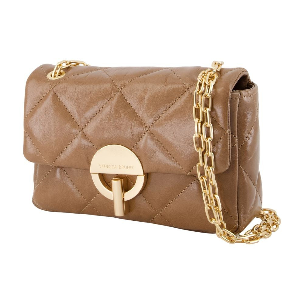 Vanessa Bruno Moon Moyen Crossbody - Leather - Brown