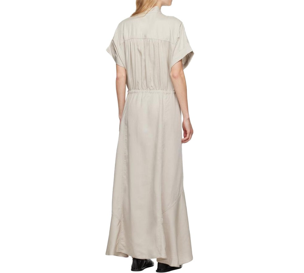 Isabel Marant Maxi Dress With Gathered Waist