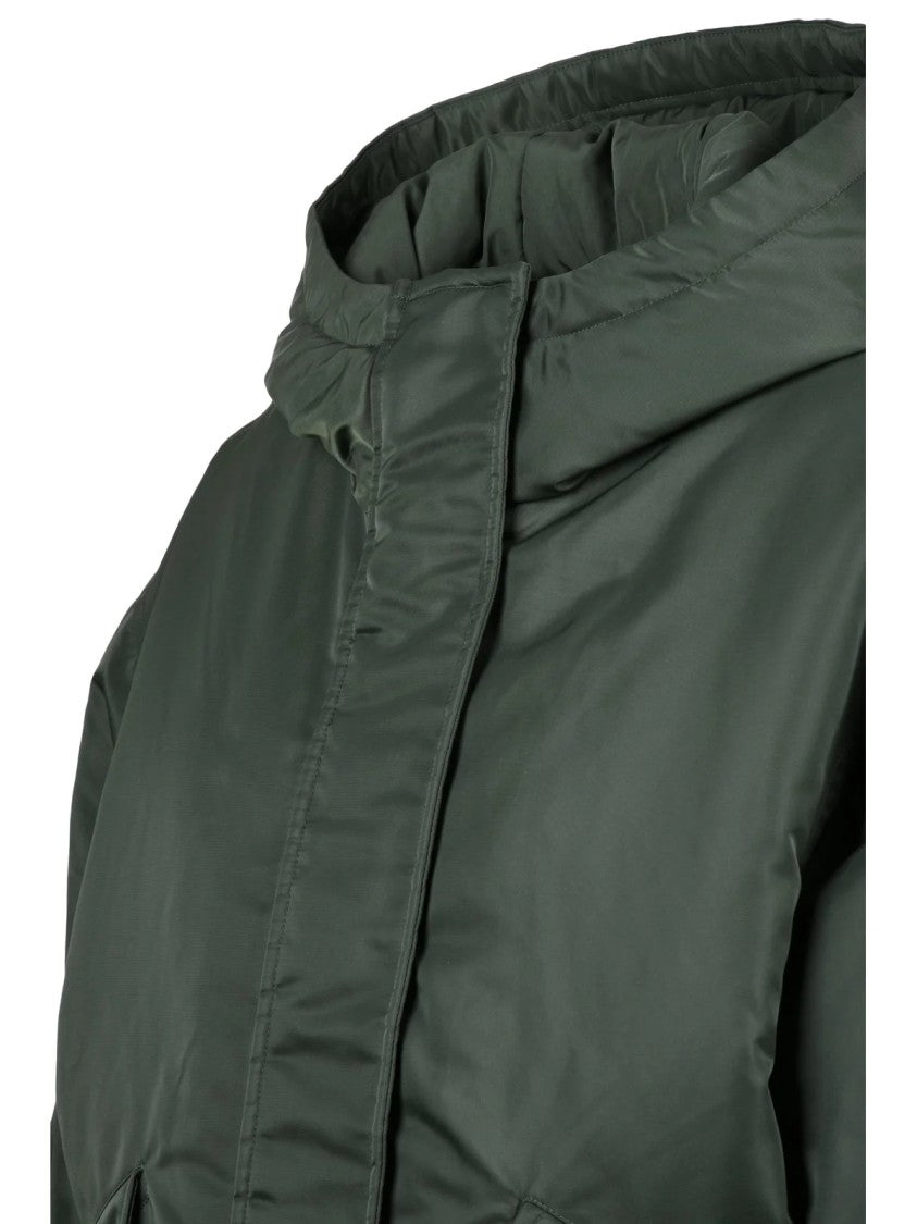 Stand Studio Military Green Polyamide Coat