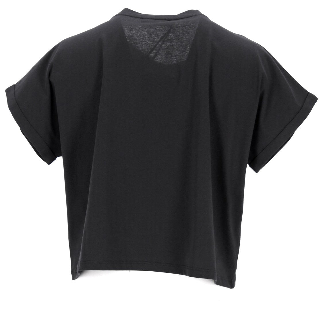 Balmain Relaxed-Fit Cotton Crop Top With Logo Detail