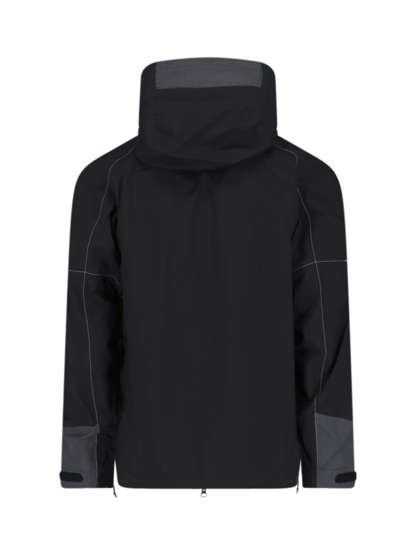 And Wander Zip Jacket, In Black Waterproof "Pertex Shield" Fabric