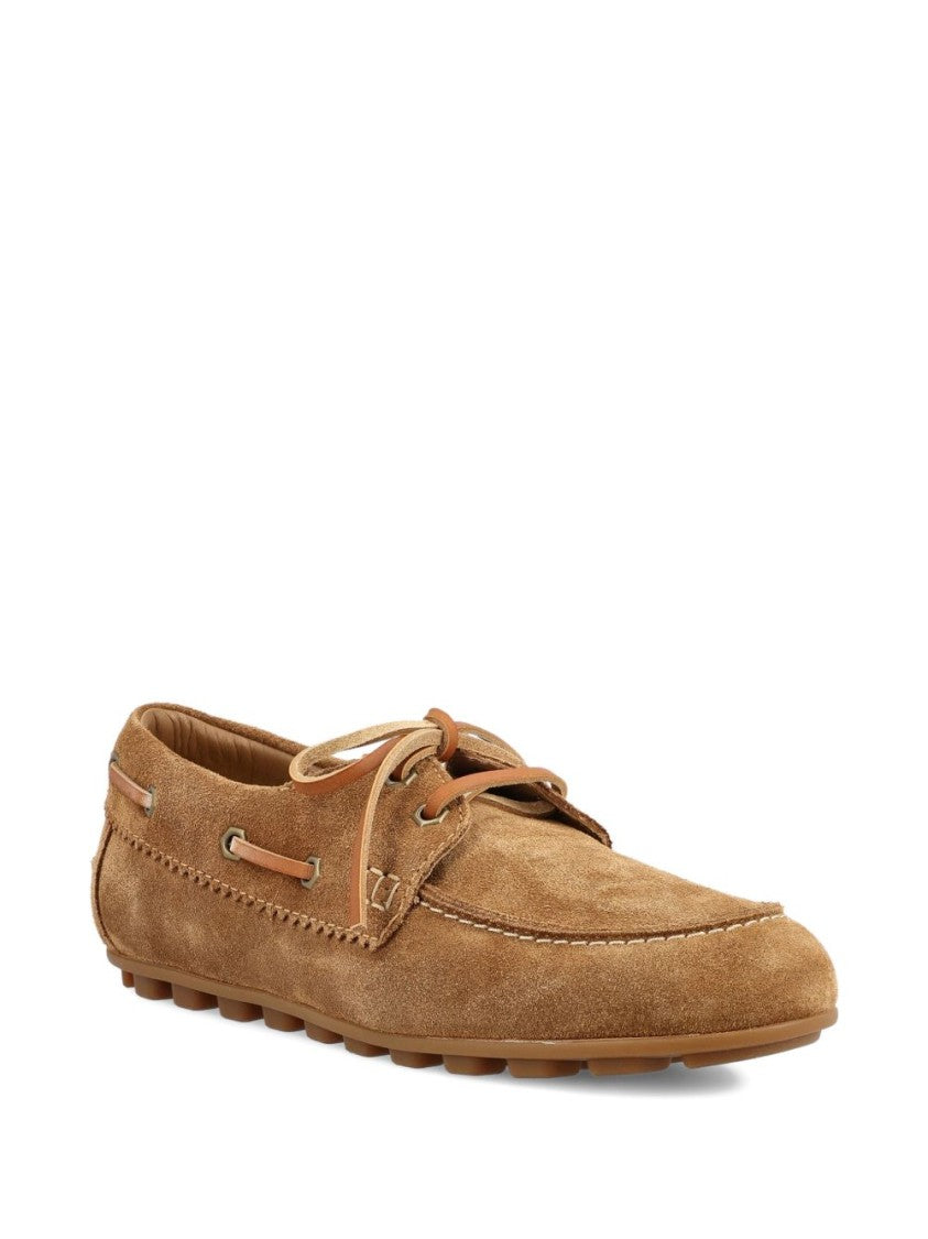 Hogan Moccasin-Style Loafers With Decorative Laces And Gripped Sole