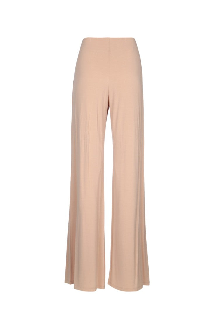 Alberta Ferretti Wide-Leg High-Waisted Pants With Clean Lines