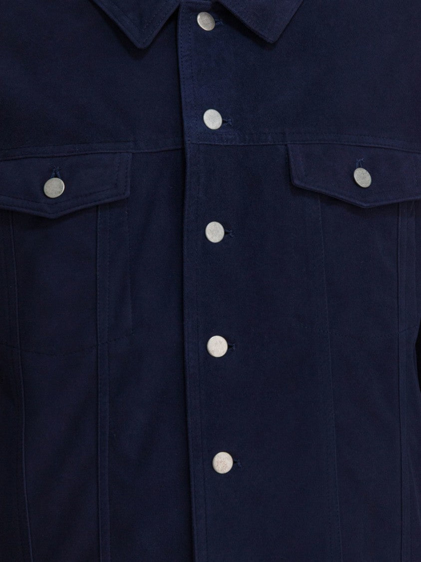 Altum Deep Blue Cow Leather Altum Jacket