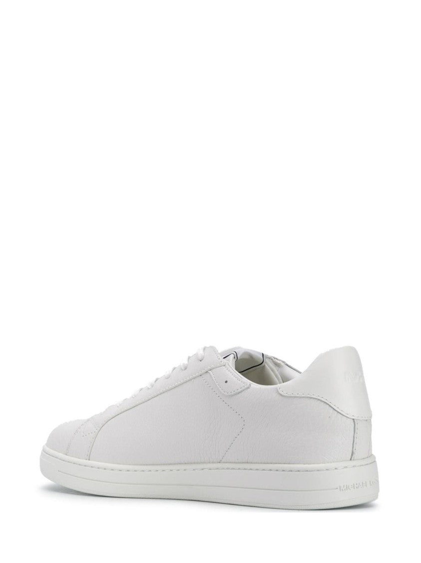 Michael Kors Keating Minimalist White Leather Sneakers
