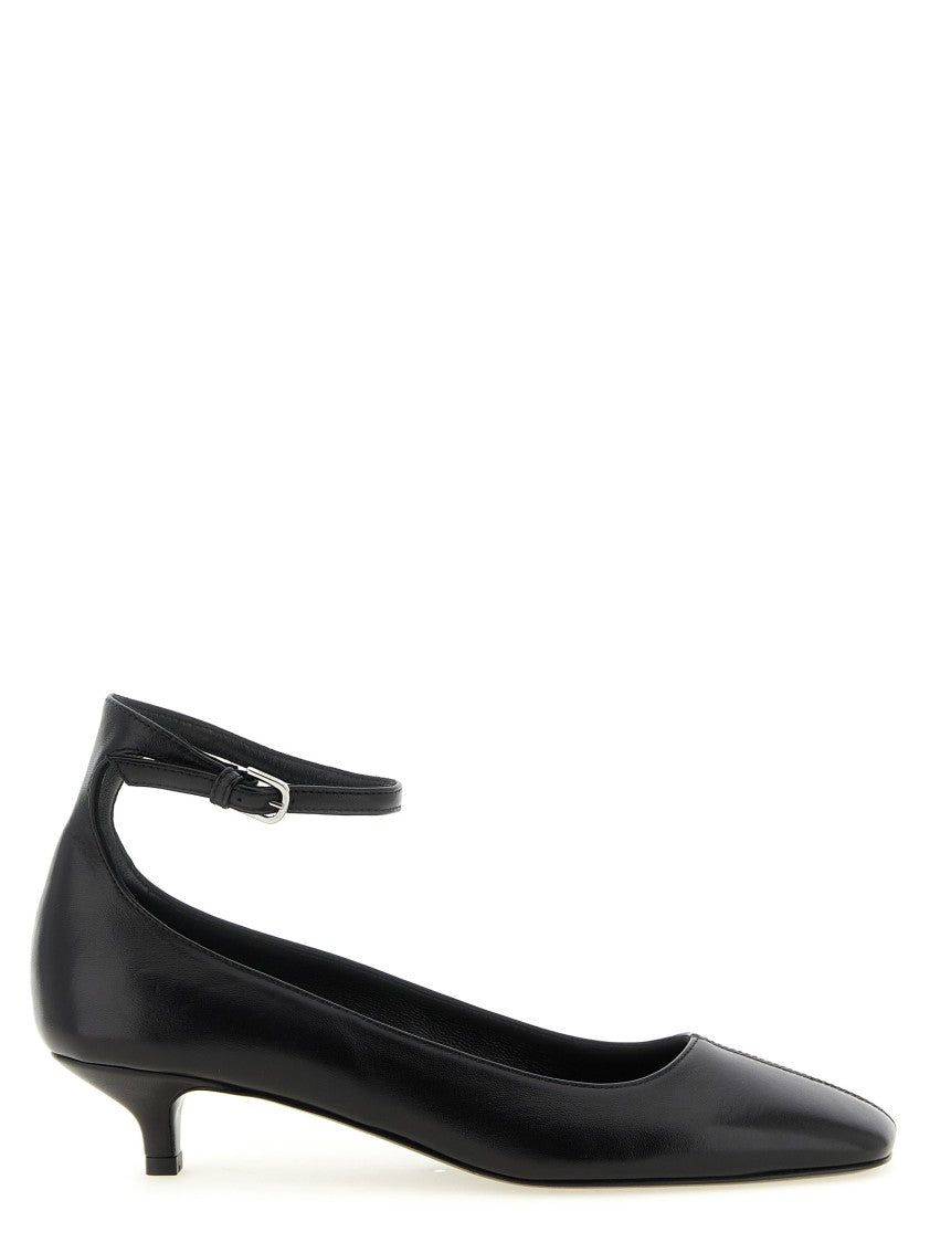 Totême Nappa Leather Pumps With Square Toe