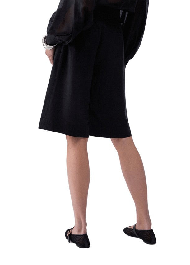 Liu Jo Knee-Length Linen And Lyocell Bermuda Shorts