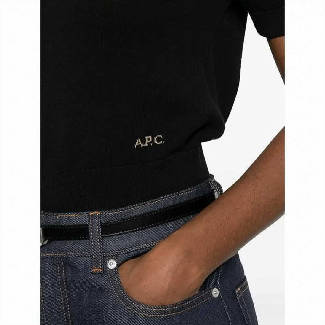 A.P.C. Fitted Short-Sleeved Polo Shirt