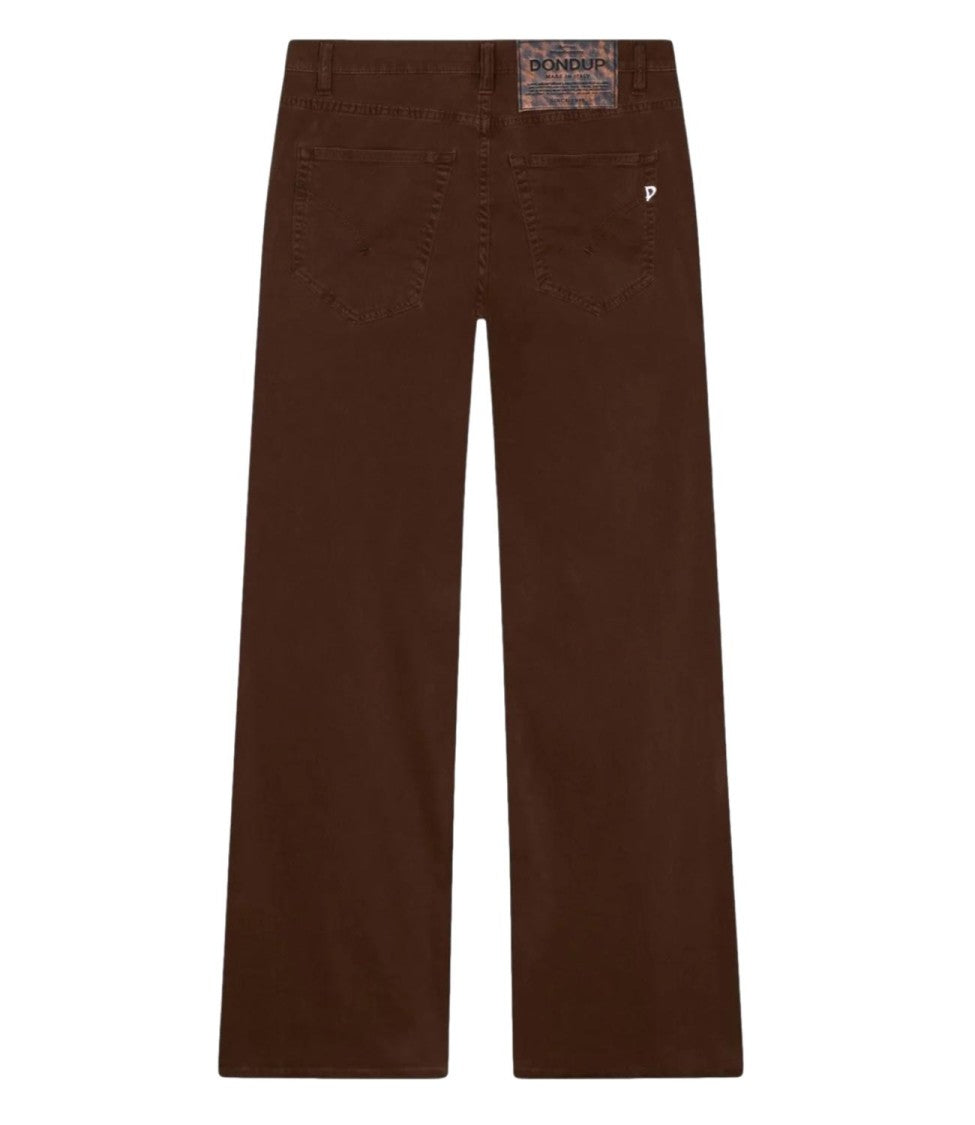 Dondup Straight-Leg Trousers With Unique Button Fly
