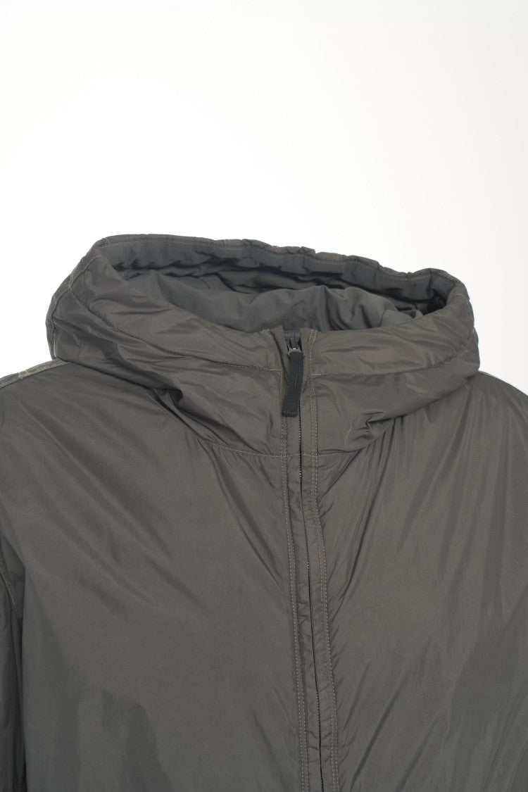 Stone Island Hooded Jacket In Lightweight Fabric