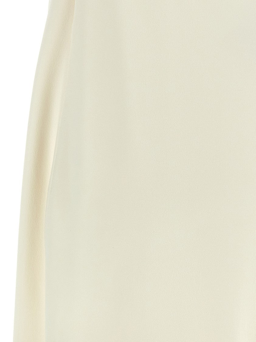 Brunello Cucinelli Long Silk Blend Sleeveless Dress