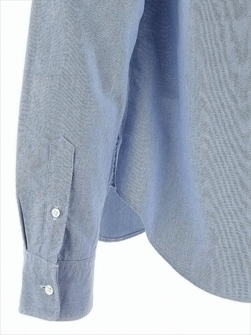 Polo Ralph Lauren Long-Sleeve Button-Up Shirt With Pointed Collar