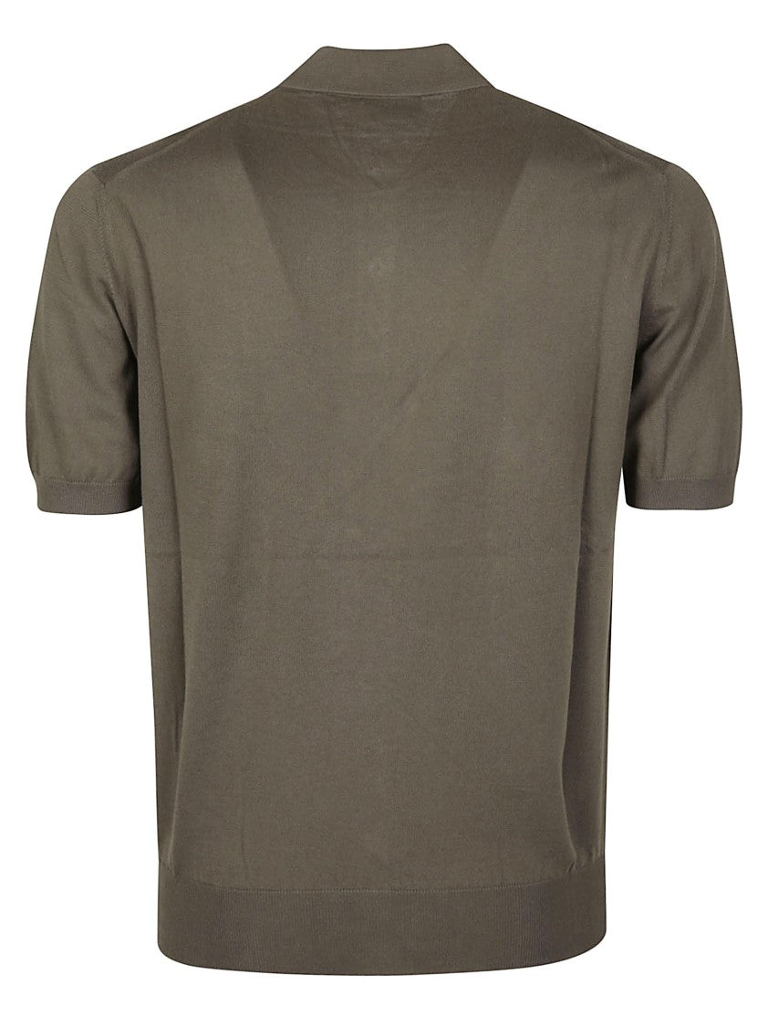 Altea Short-Sleeve Cotton Polo Shirt