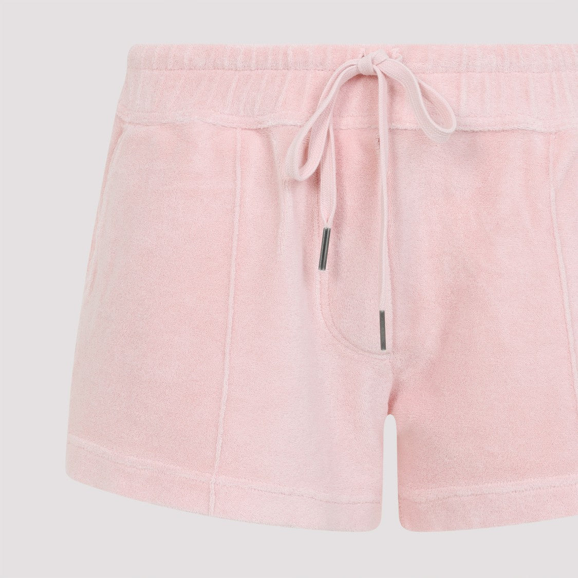 Tom Ford Pale Salmon Pink Cotton Towelling Shorts