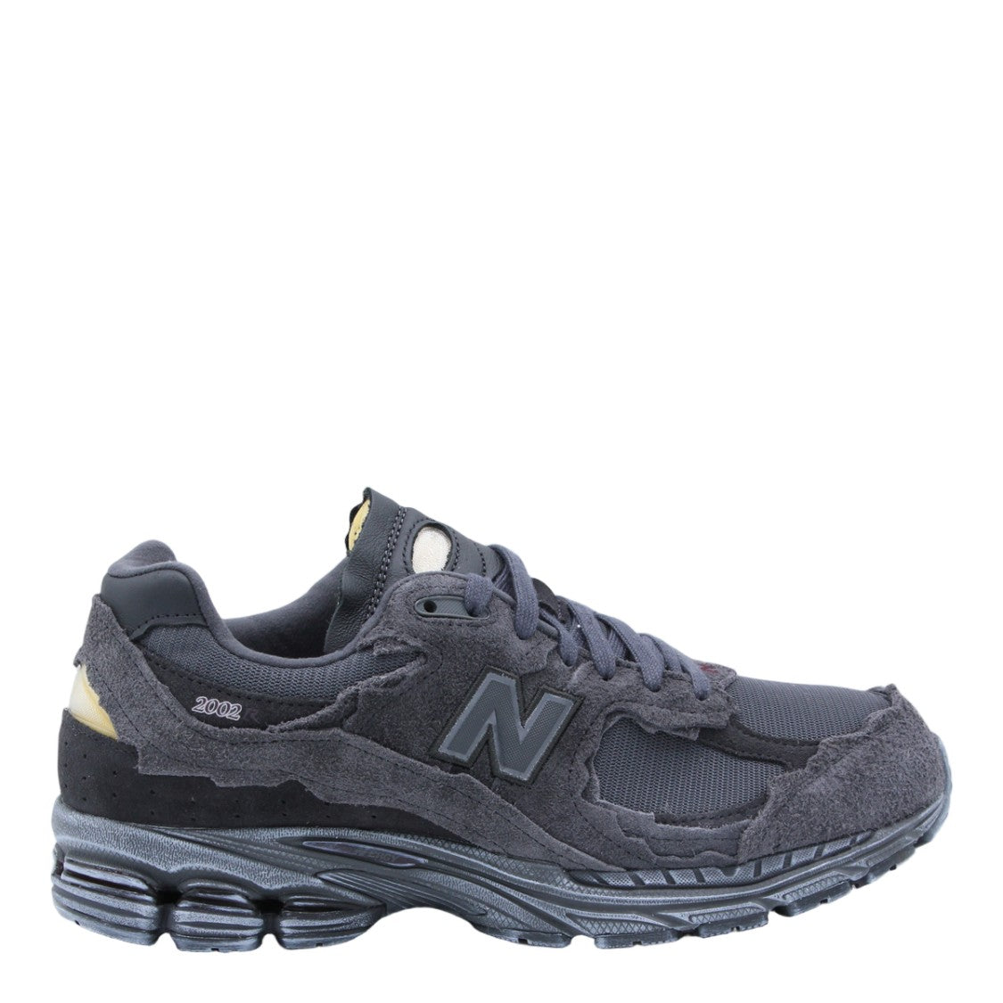 New Balance Classic Grey Sneakers With White Accents