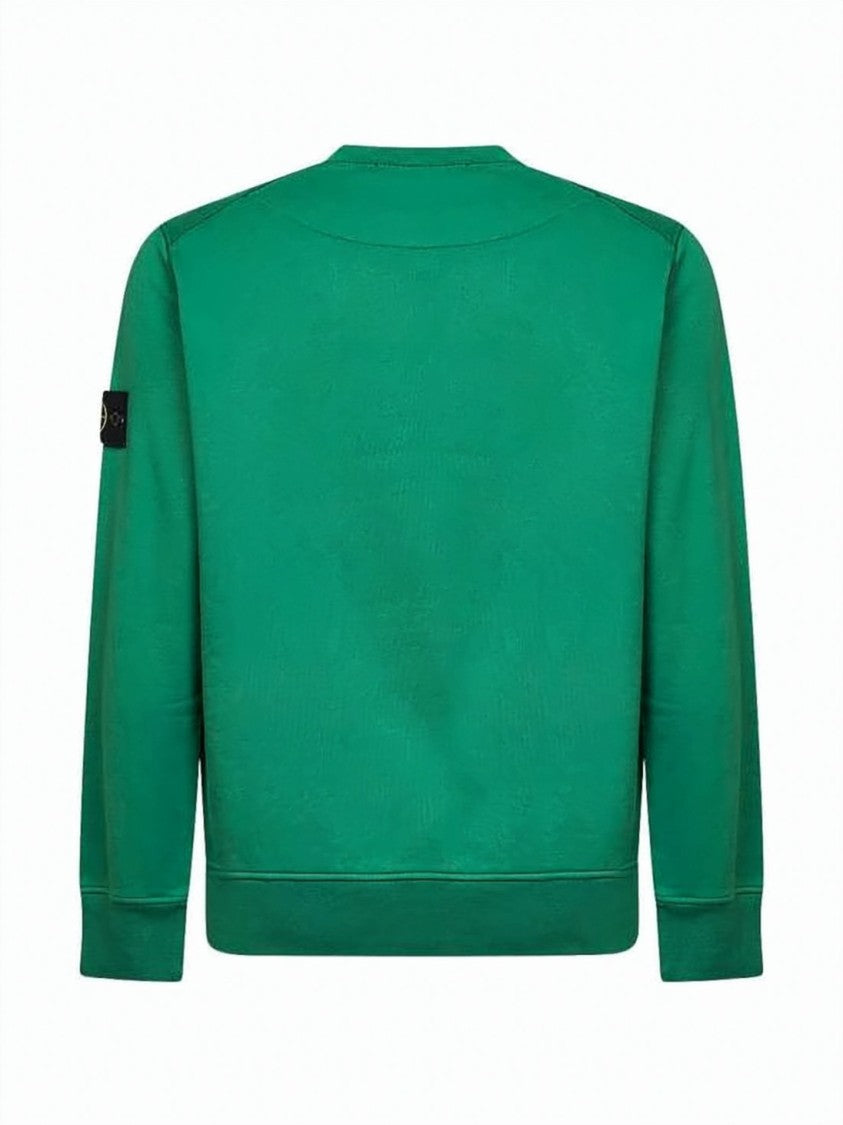 Stone Island Long-Sleeve Malachite Green Sweatshirt