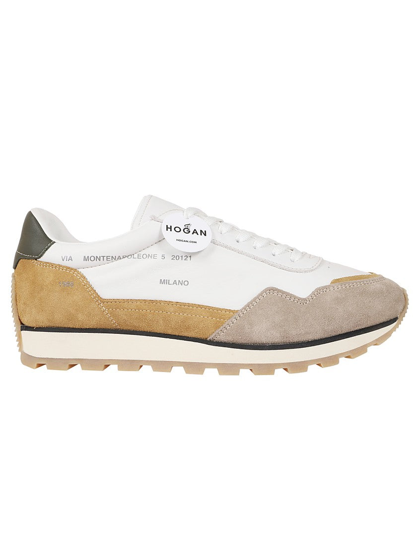 Hogan H671 Sole Sneakers With Smooth