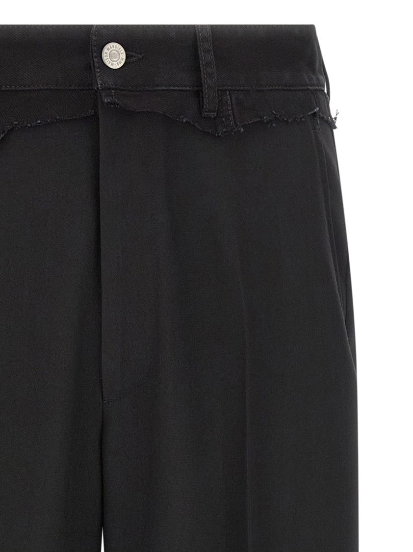 Mm6 By Maison Margiela Denim Insert Pants