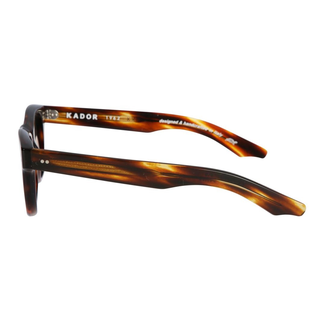 Kador Tortoiseshell Voyager 23 Silver Accent Rectangular Sunglasses