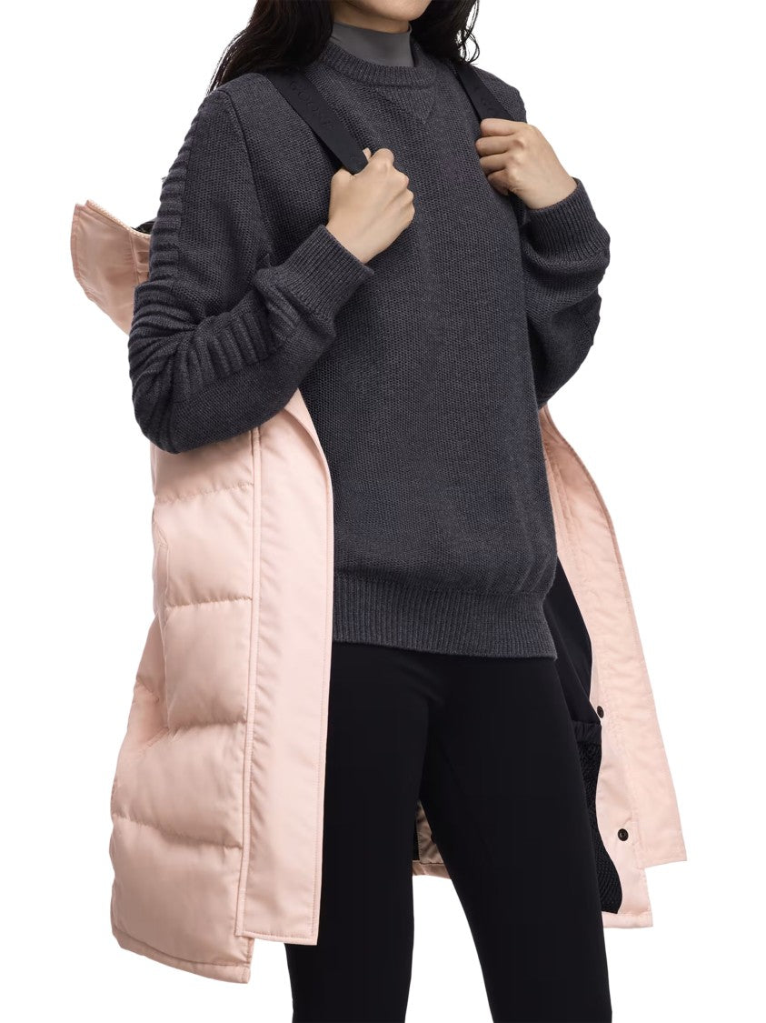 Canada Goose Tailored Neutral Chelsea Parka With Functional Pockets