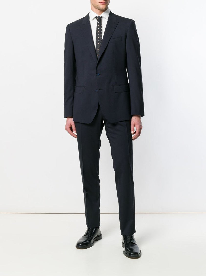 Dolce & Gabbana Refined Blue Wool Blend Suit