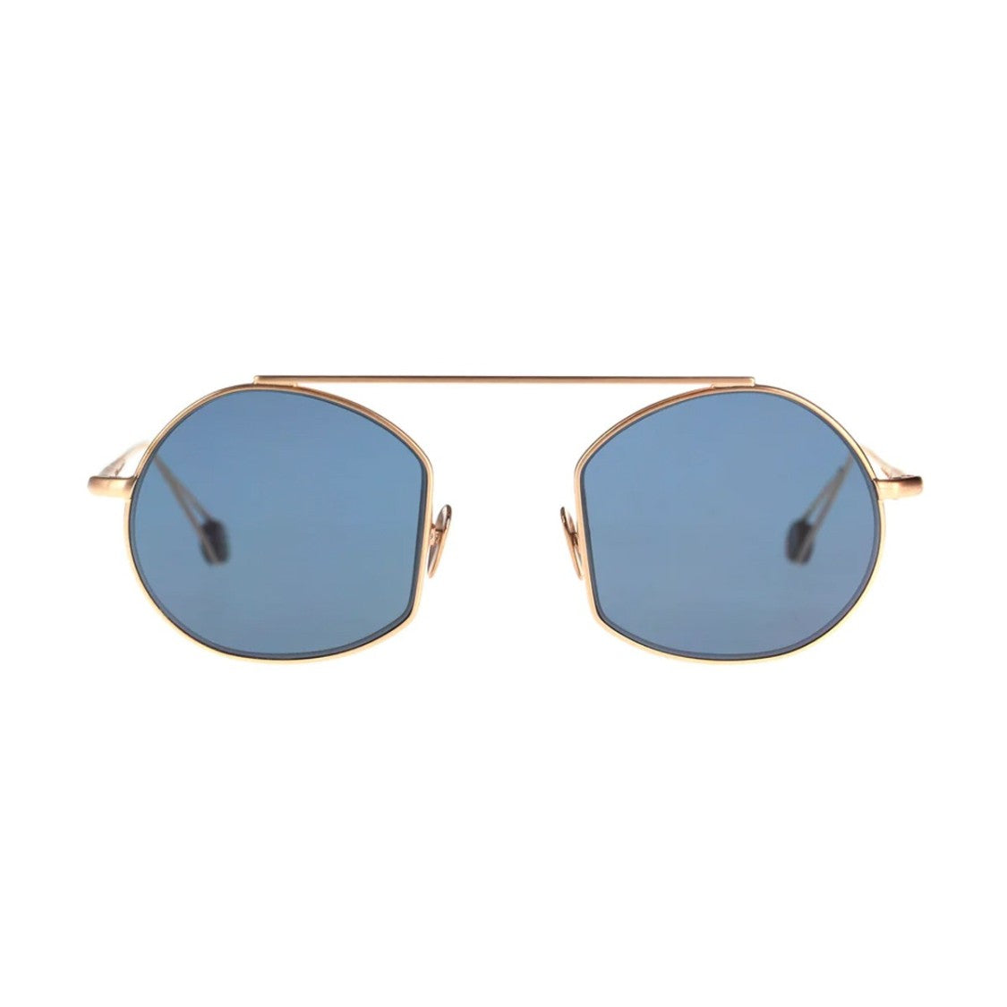 Ahlem Rose Gold Victoires Octagonal Sunglasses