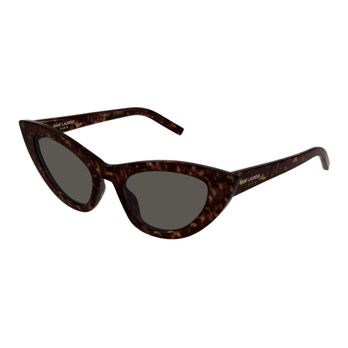 Saint Laurent Sl 213 Lily Cat-Eye Tortoiseshell Sunglasses