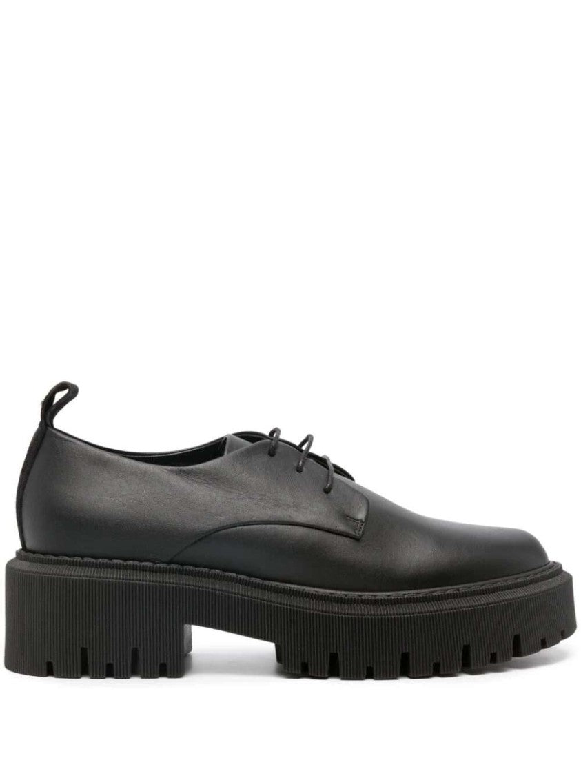 Lorena Antoniazzi 50Mm Lace-Up Leather Loafers