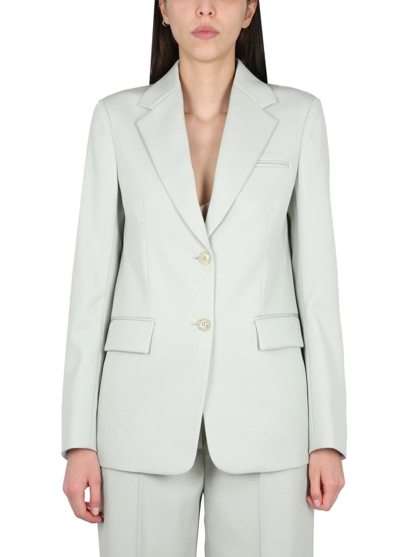 Lanvin Single-Breasted Blazer With Notched Lapels