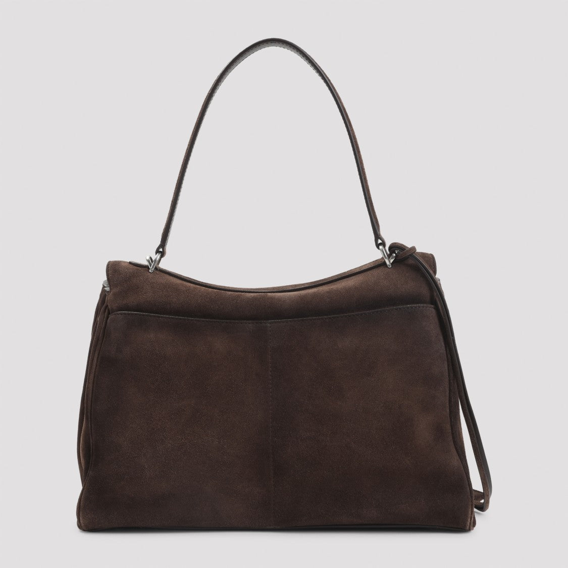 Balenciaga Rodeo M Brown Suede Leather Handbag