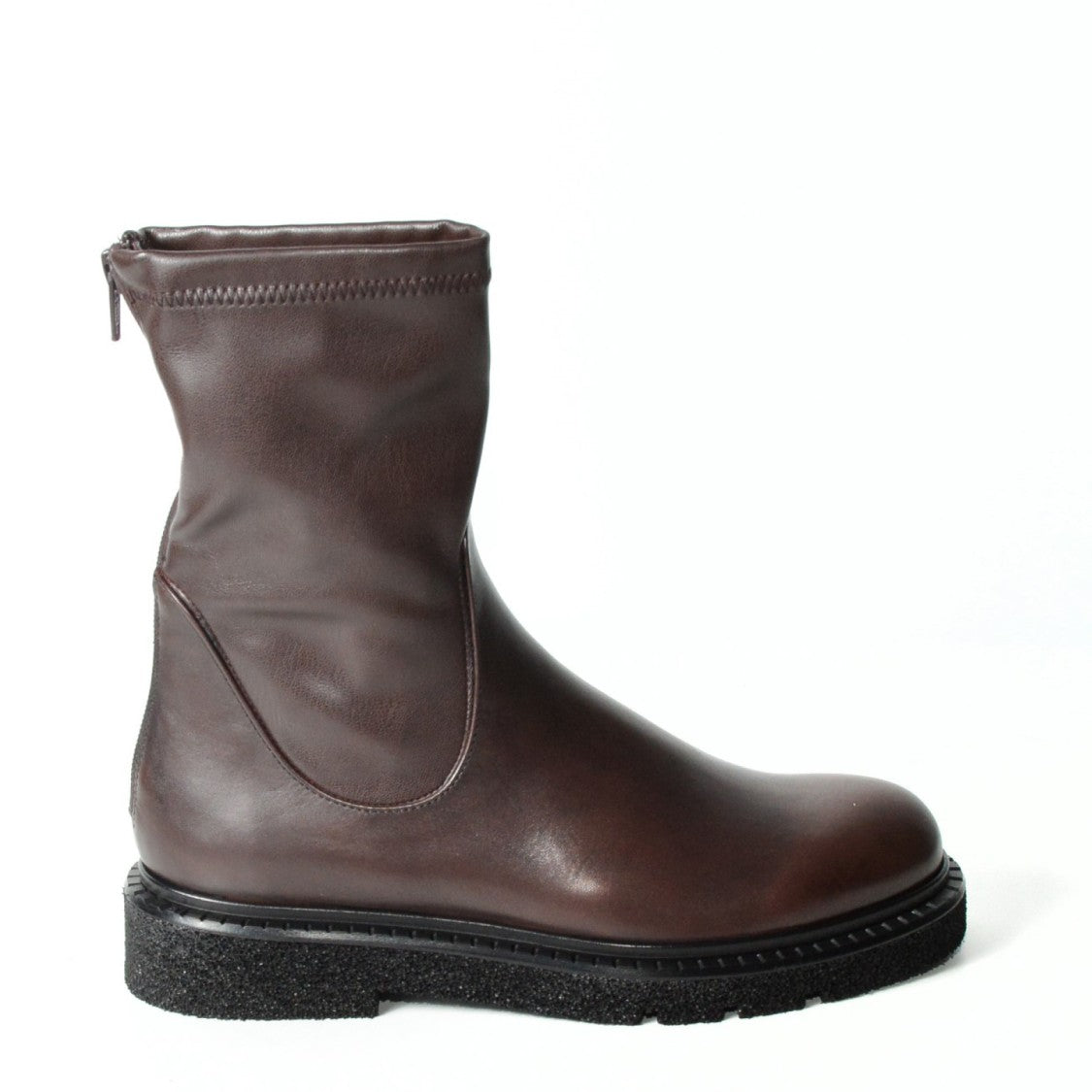 Guglielmo Rotta Ankle Boot In Nappa Ebony