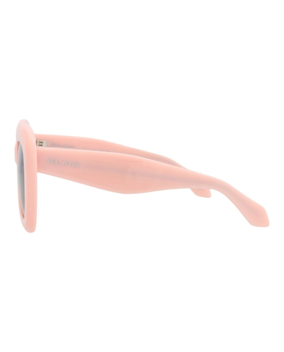 Alaïa Square-Frame Sunglasses In Glossy Recycled Acetate