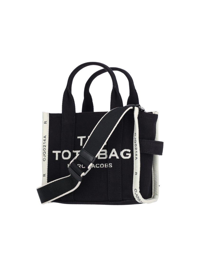 Marc Jacobs Small Tote Bag "The Jacquard" – Black