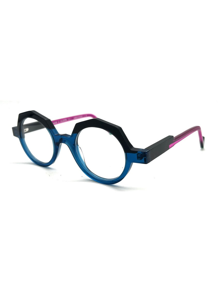 Anne & Valentine Bold Geometric Blue Optical Frames By Anne & Valentine