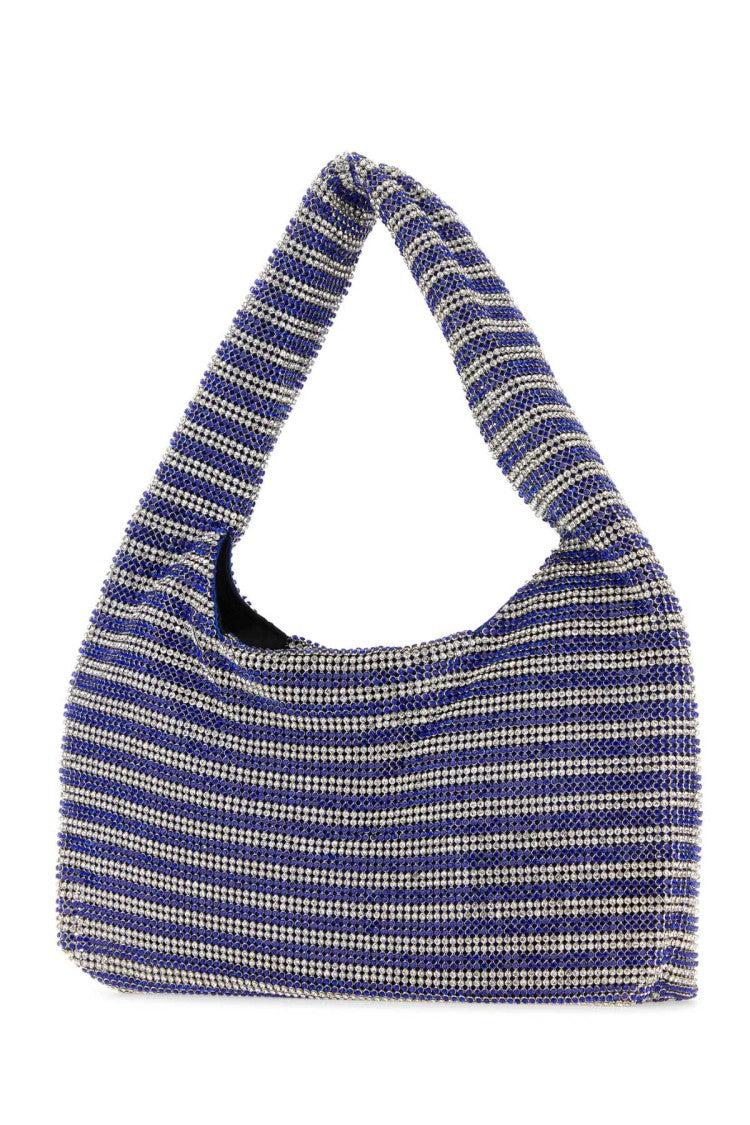 Kara Two-Tone Rhinestones Mini Handbag