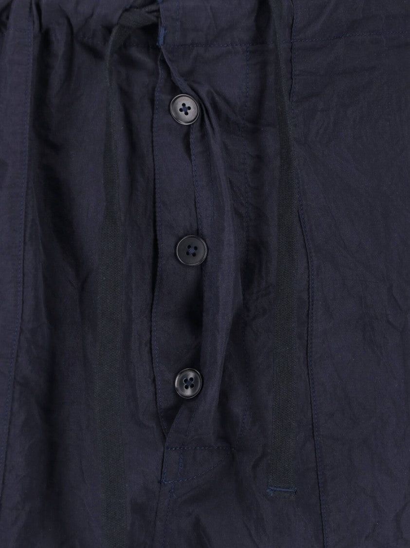 Kaptain Sunshine Deep Navy Walk Easy Wide-Leg Trousers