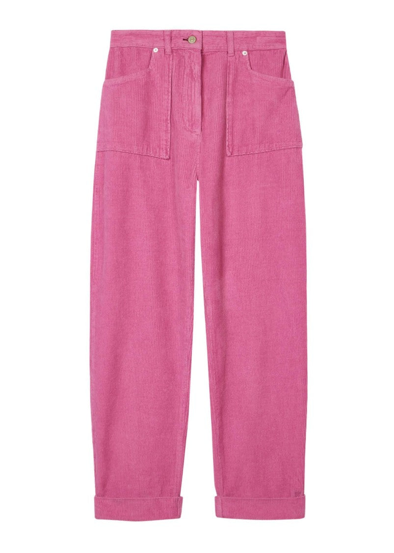 Paul Smith Corduroy Trousers With Barrel Leg Shape